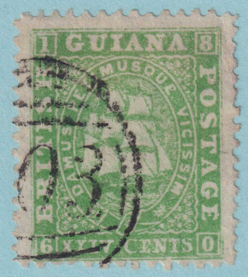 BRITISH GUIANA 33  USED - NO FAULTS VERY FINE! - RWA