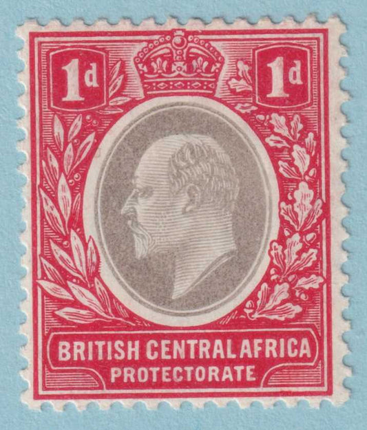 BRITISH CENTRAL AFRICA 70  MINT HINGED OG * NO FAULTS VERY FINE! - REI
