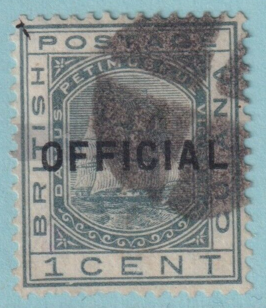 BRITISH GUIANA O6 USED NO FAULTS VERY FINE!  RMM