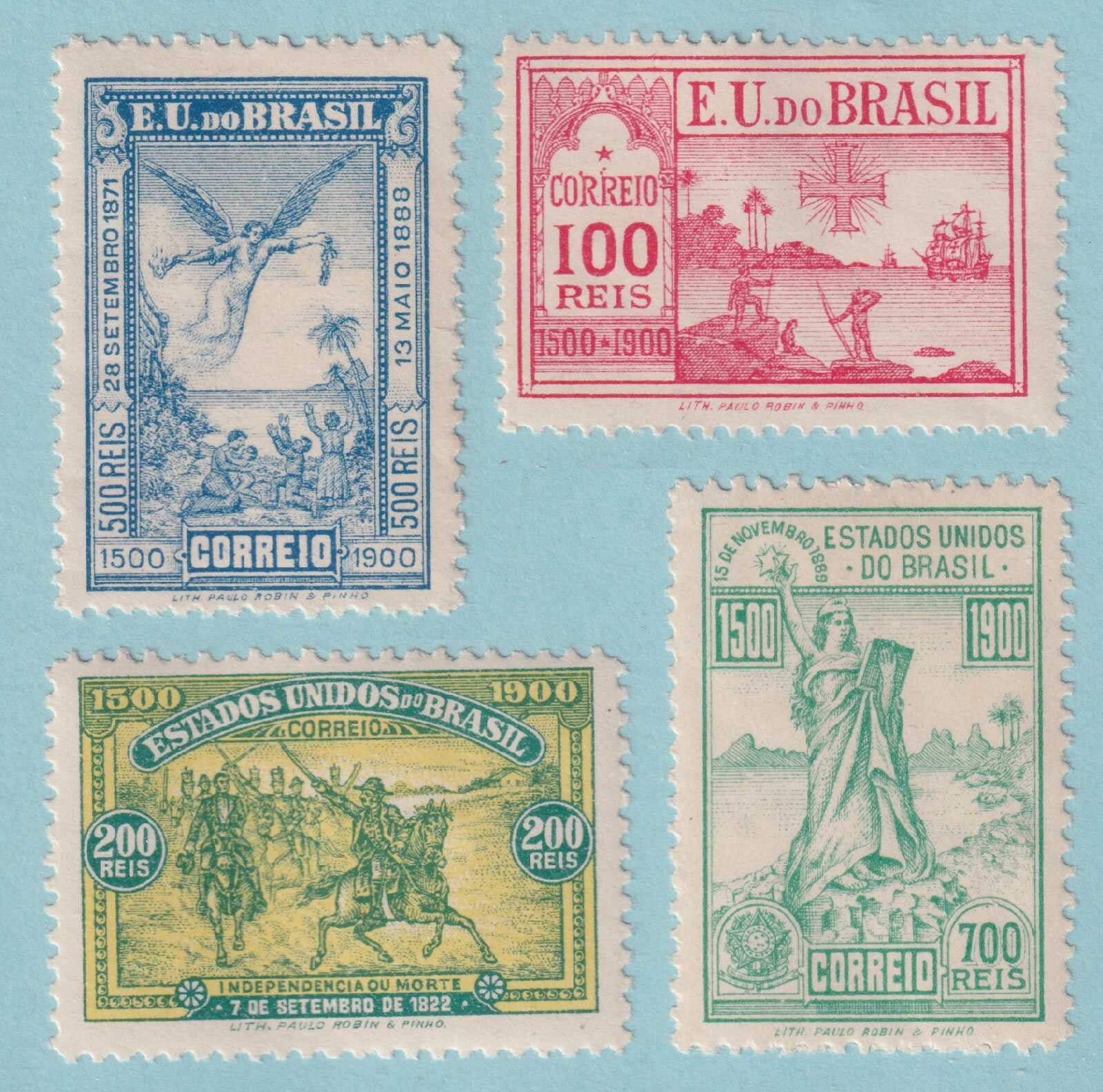BRAZIL 162 - 165  MINT HINGED OG * NO FAULTS VERY FINE! - P793