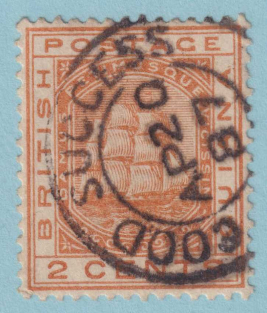 BRITISH GUIANA 108 USED - "GOOD SUCCESS"  CANCEL - NO FAULTS VERY FINE! - ZML