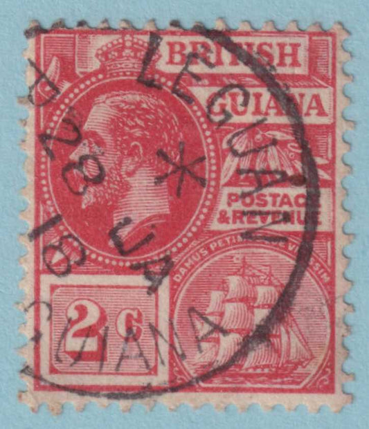 BRITISH GUIANA 179  USED - "LEGUAN" CANCEL - NO FAULTS VERY FINE! - VDG