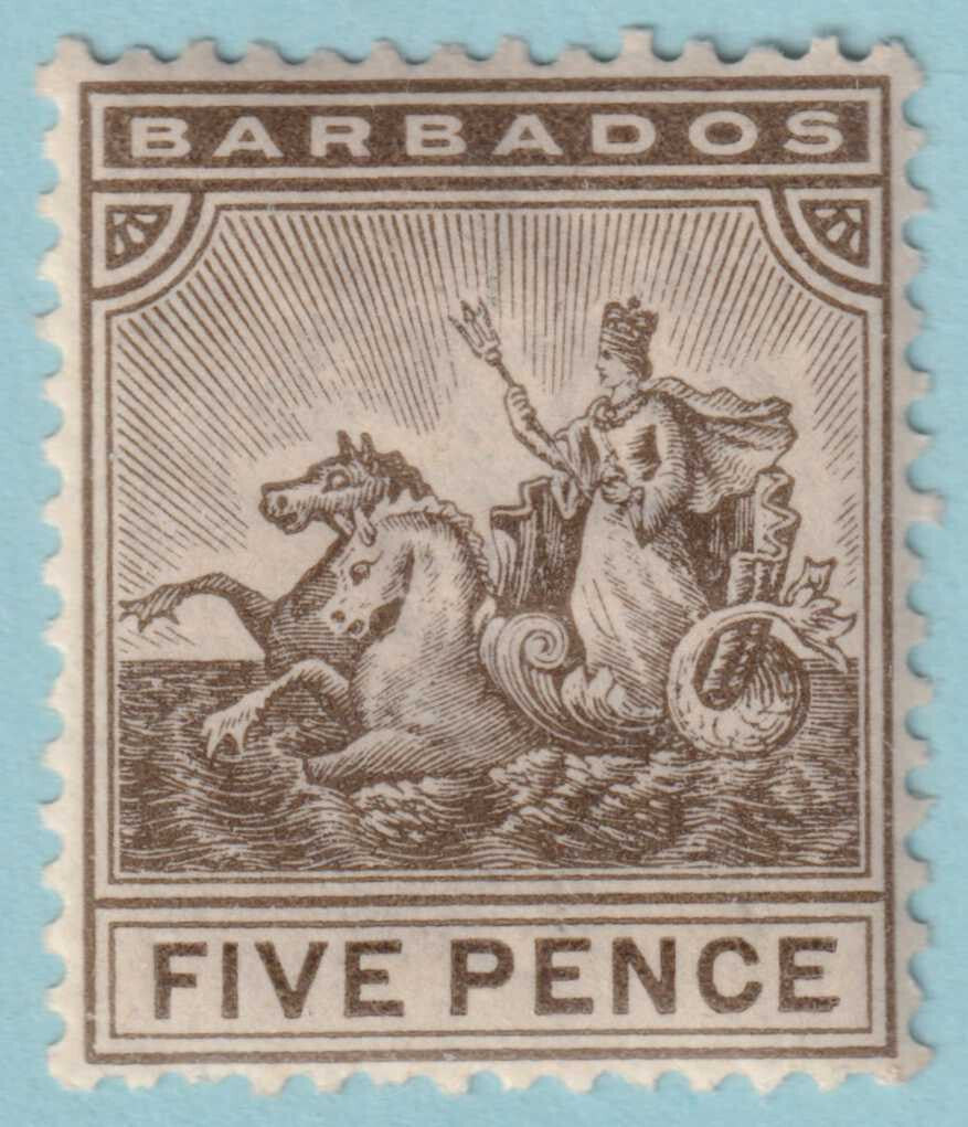 BARBADOS 75  MINT HINGED OG * NO FAULTS VERY FINE! - LXP