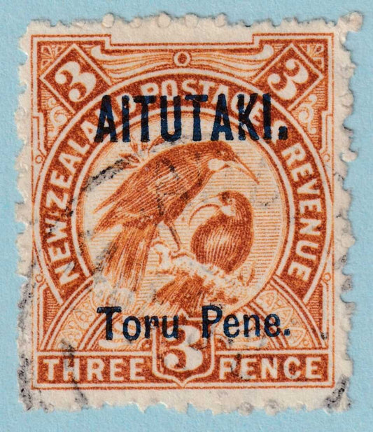 AITUTAKI 4 USED NO FAULTS VERY FINE! BCP