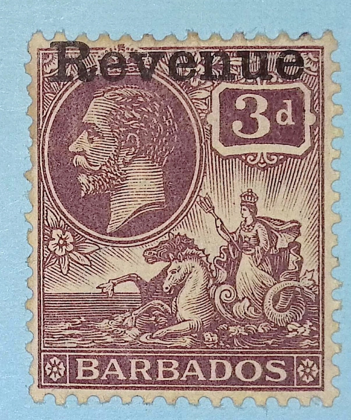BARBADOS REVENUE 121 MINT HINGED OG* NO FAULTS VERY FINE! JPP