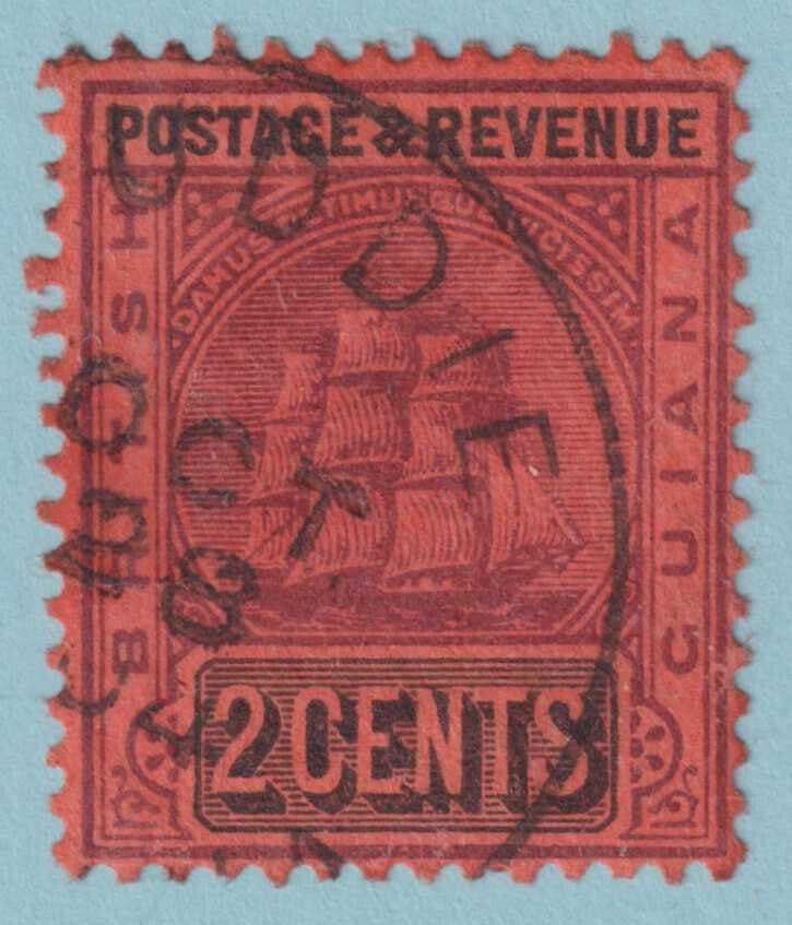 BRITISH GUIANA 134  USED - "SUDDIE" CANCEL - NO FAULTS VERY FINE! - LEX