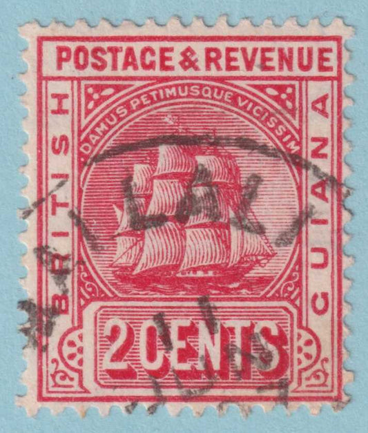 BRITISH GUIANA 172  USED - "MALLALI" CANCEL - NO FAULTS VERY FINE! - VZL