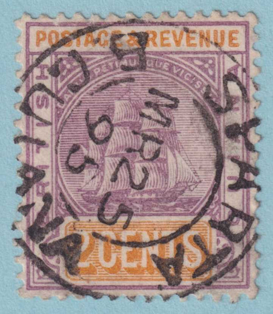 BRITISH GUIANA 132  USED - "SPARTA" CANCEL - NO FAULTS VERY FINE! - SYY