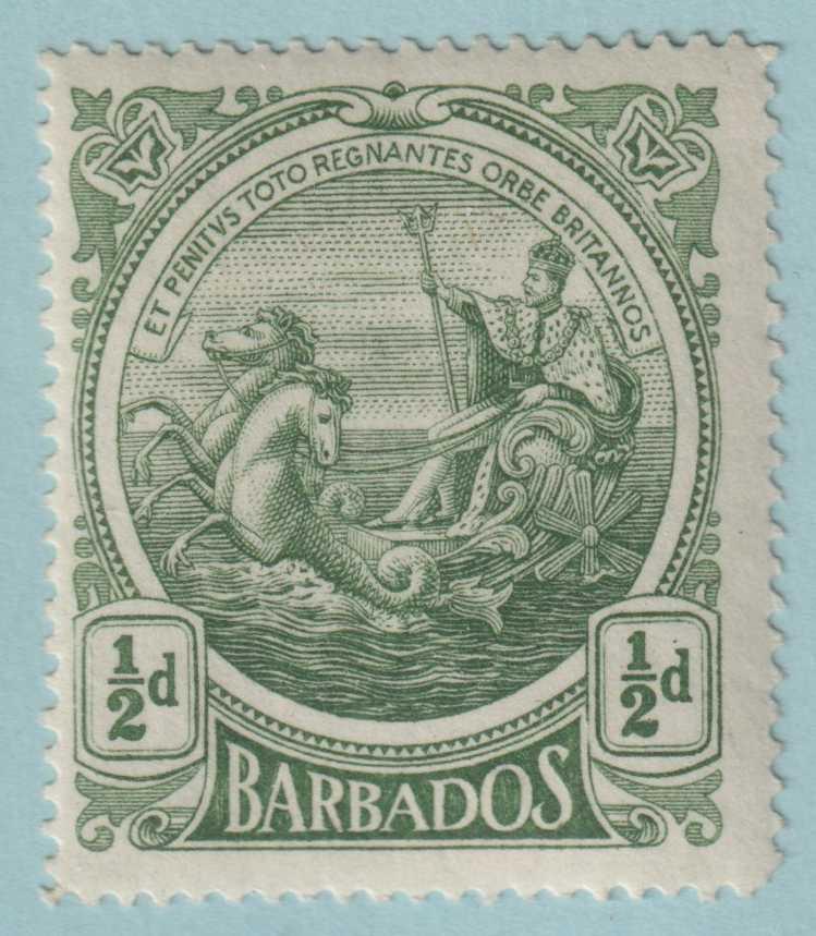 BARBADOS 128  MINT LIGHTLY HINGED OG * NO FAULTS VERY FINE! - ENE