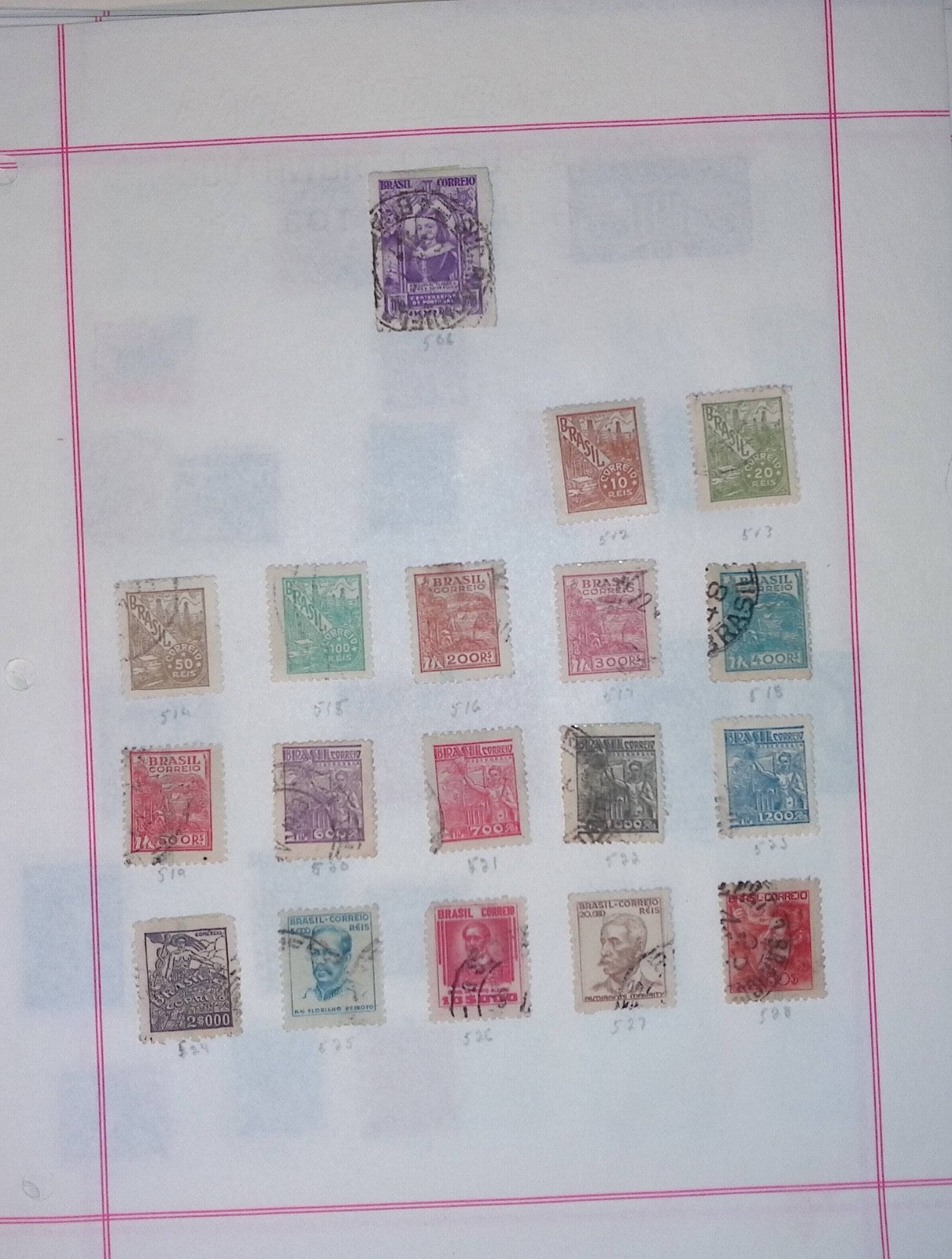 BRAZIL STRONG OLD COLLECTION ON ALBUM PAGES ON 81 PAGES! UNCHECKED! Q142