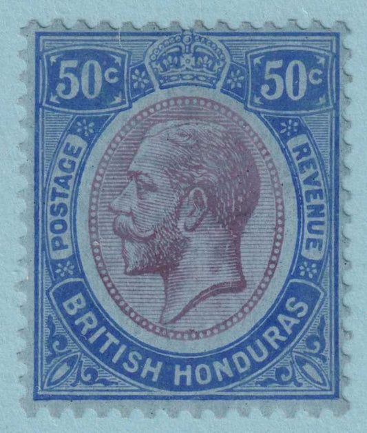 BRITISH HONDURAS 100  MINT HINGED OG * NO FAULTS VERY FINE! - PLK