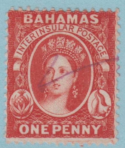 BAHAMAS SG 33x  REVERSED WATERMARK  USED - NO FAULTS VERY FINE! - ZVW