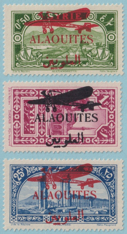 ALAOUITES C17 - C19 MINT HINGED OG* NO FAULTS VERY FINE! T996