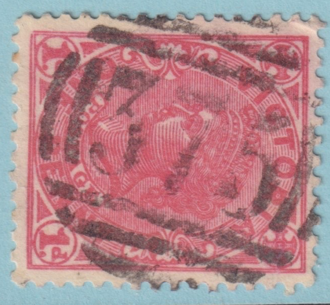AUSTRALIA VICTORIA STAFFORDSHIRE REEF POSTMARK RATED (R) BY FREEMAN!  DGB