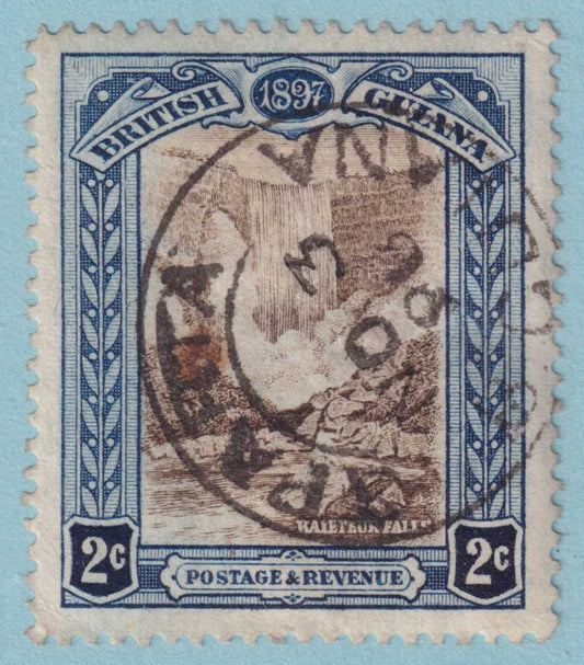 BRITISH GUIANA 153  USED - "SPARTA" CANCEL - NO FAULTS VERY FINE! - ZUT
