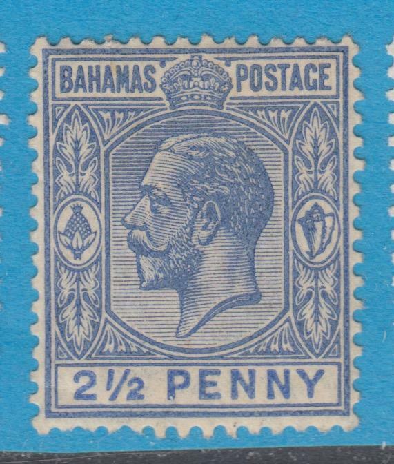 BAHAMAS SG 84a SLOPING A - MINT HINGED OG * NO FAULTS EXTRA FINE! - ZWH