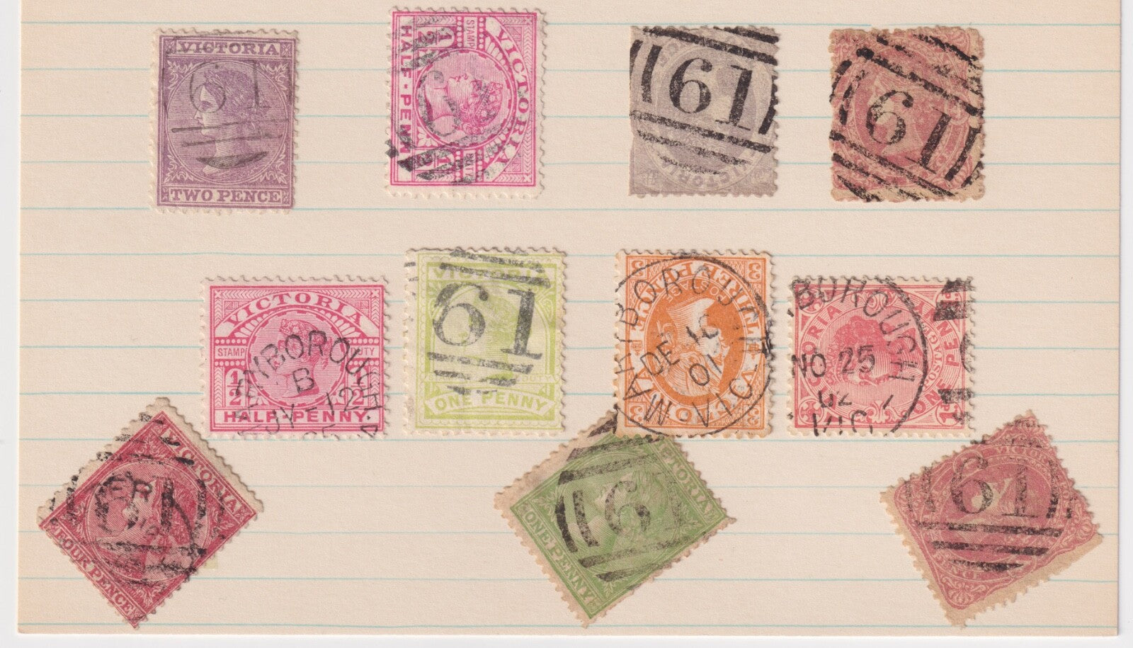 AUSTRALIA VICTORIA MARYBOROUGH SON CANCEL! MO33