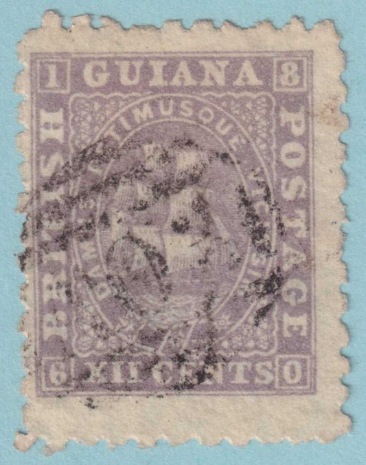 BRITISH GUIANA 54  USED - NO FAULTS VERY FINE! - KAF