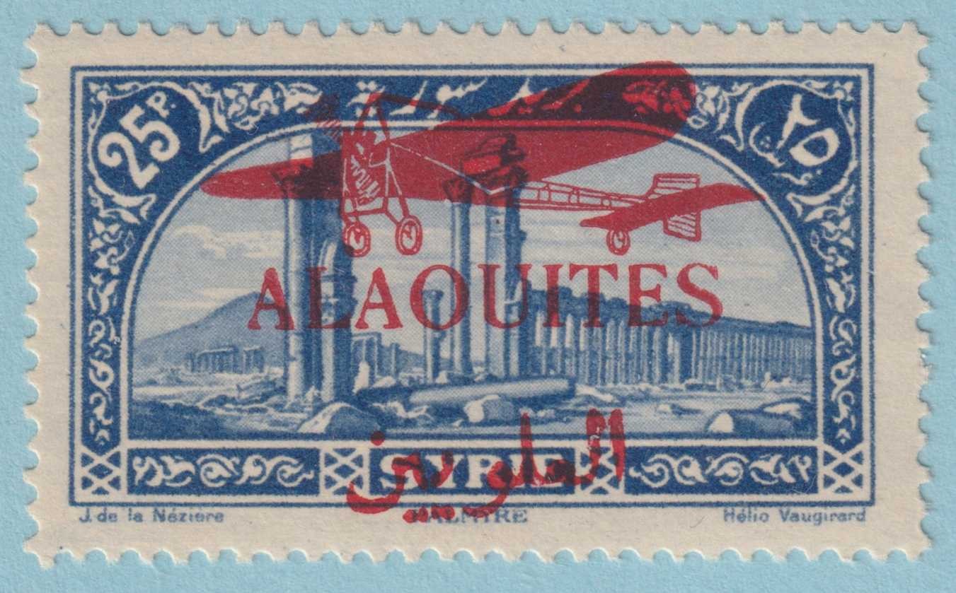 ALAOUITES C19 AIRMAIL  MINT NEVER HINGED OG ** NO FAULTS VERY FINE! - GTB