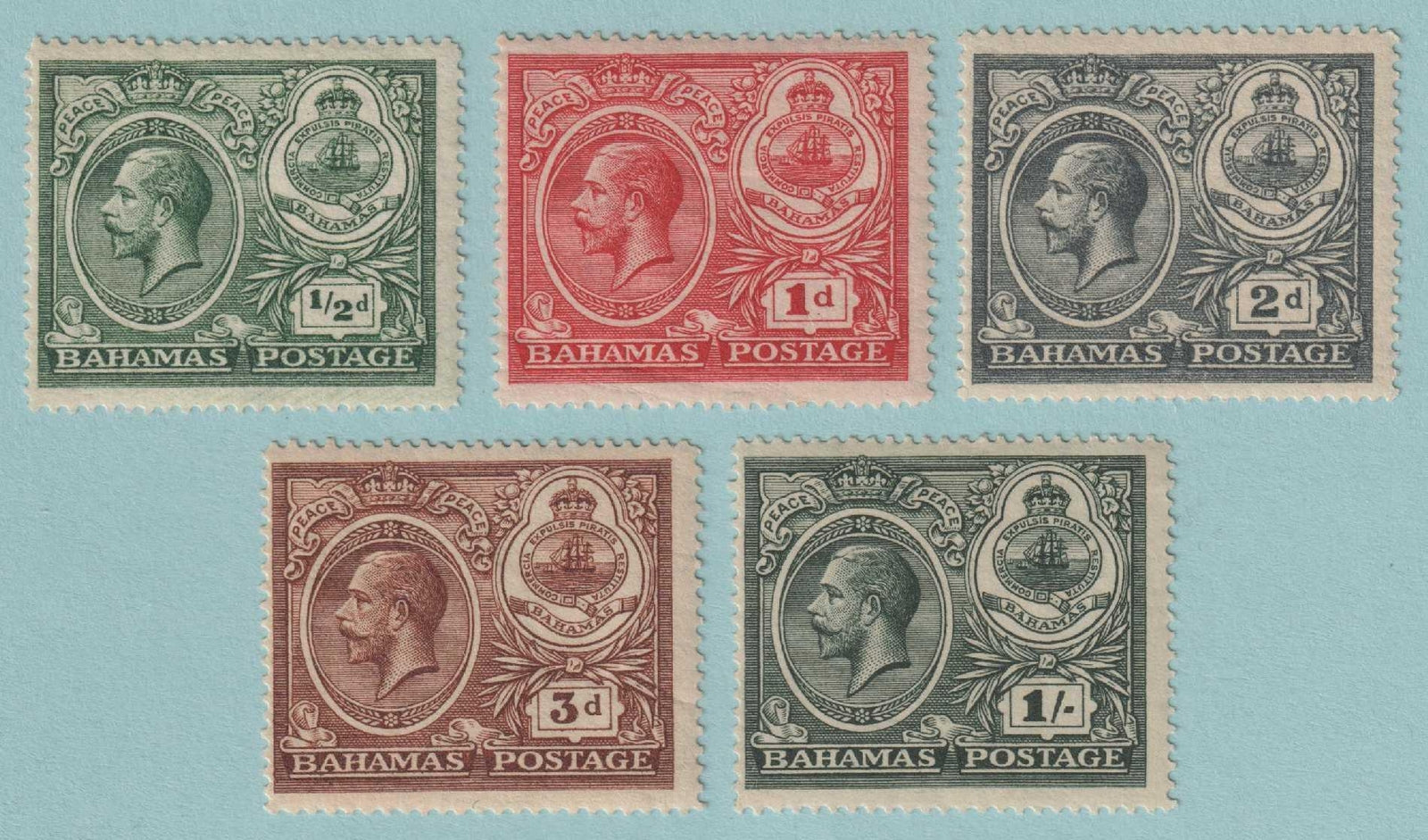 BAHAMAS 65 - 69  MINT HINGED OG * NO FAULTS VERY FINE! - S335