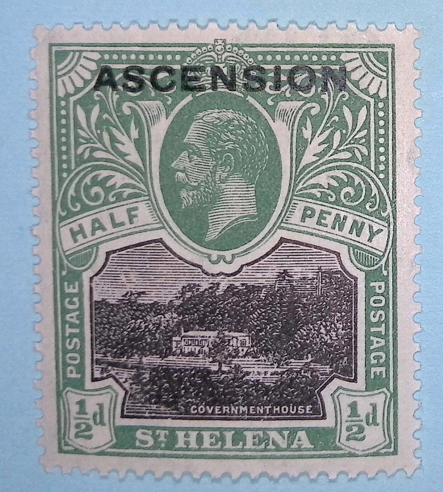 ASCENSION 1 NEVER  MINT HINGED OG**NO FAULTS  EXTRA FINE! VQF