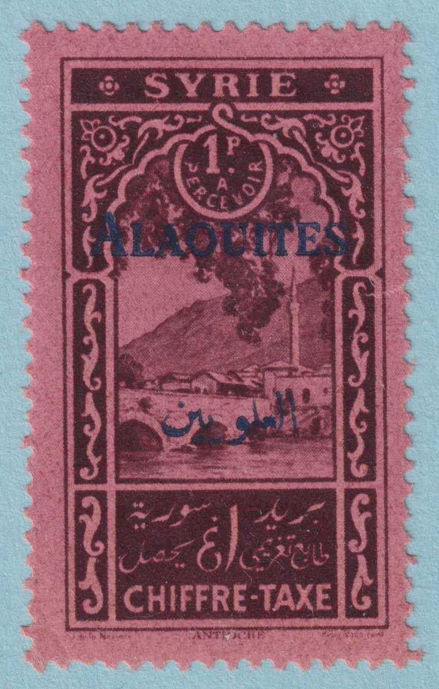 ALAOUITES J7 POSTAGE DUE  MINT HINGED OG * NO FAULTS VERY FINE! - HTT