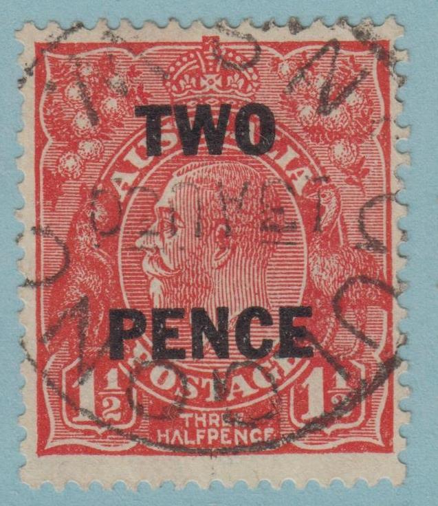 AUSTRALIA 106  USED - TOWN CANCEL "GULGONO"? - NO FAULTS VERY FINE! - BIA