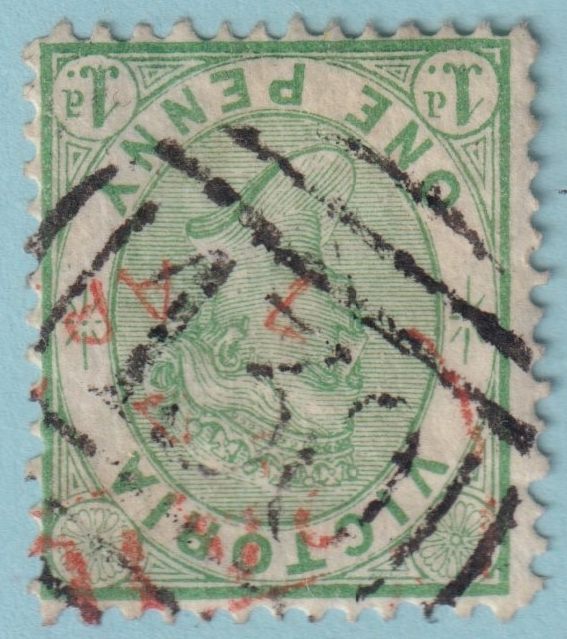 AUSTRALIA VICTORIA CRANBOURNE 130 POSTMARKS CANCEL RATED (SS) BY FREEMAN! VQY
