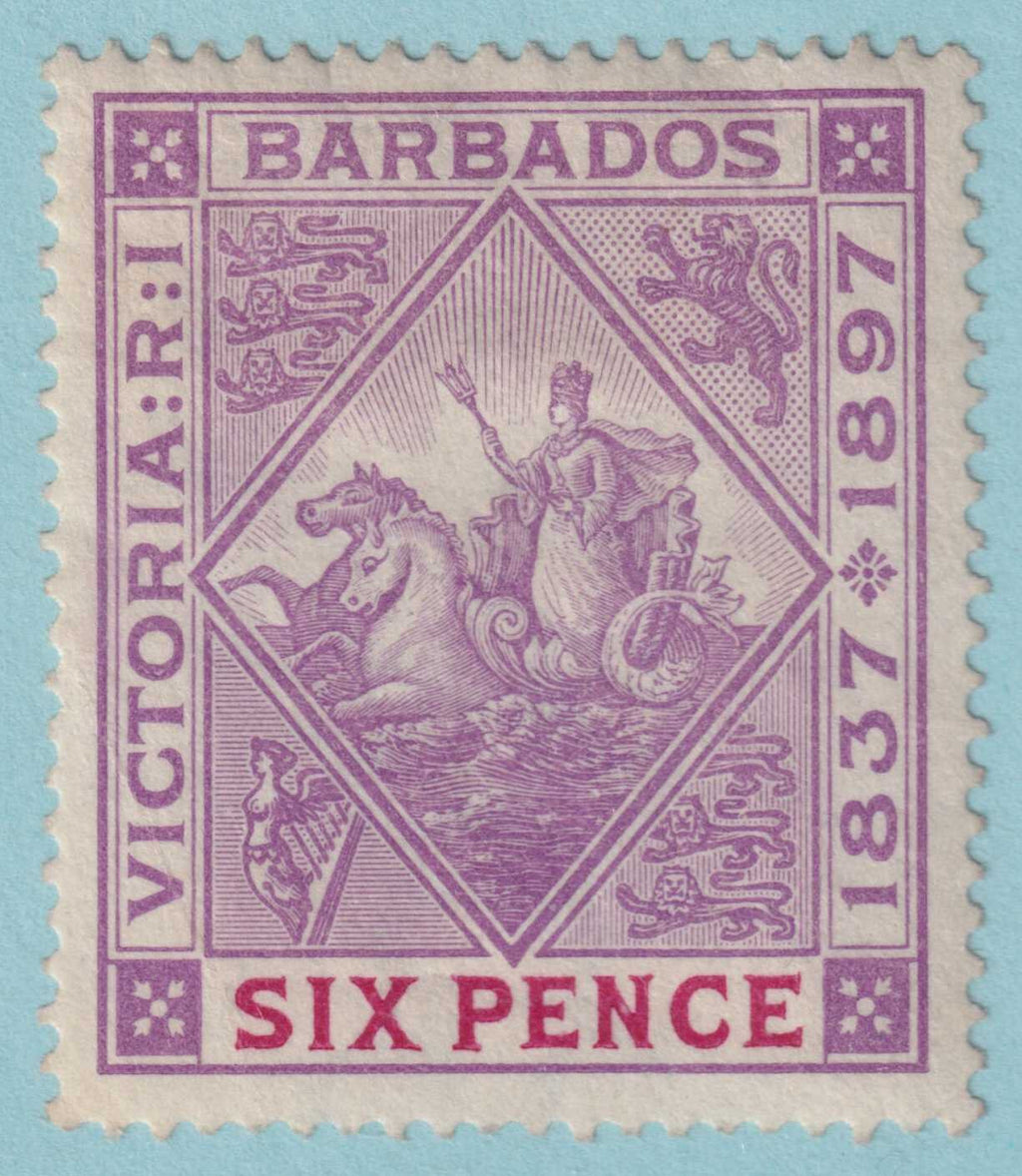 BARBADOS 86  MINT HINGED OG * NO FAULTS VERY FINE! - ZNX