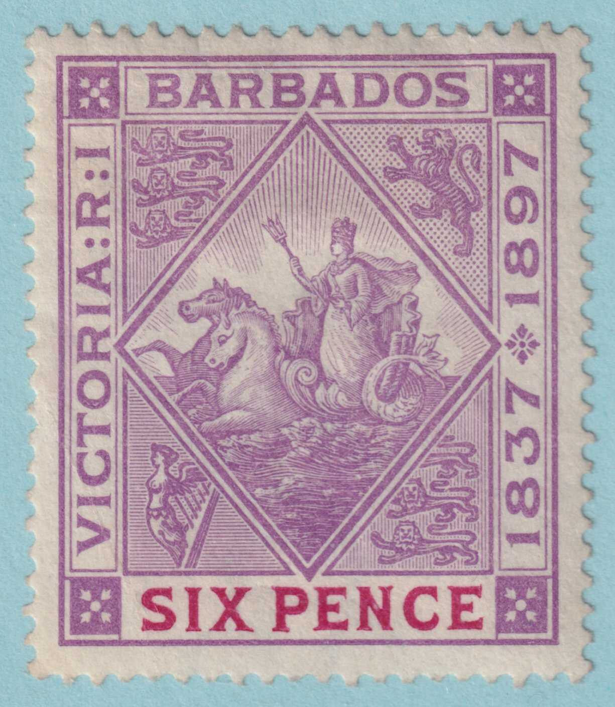 BARBADOS 86  MINT HINGED OG * NO FAULTS VERY FINE! - ZNX