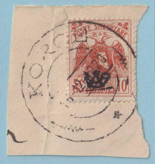 ALBANIA 131  USED ON PIECE - NO FAULTS VERY FINE! - BOP