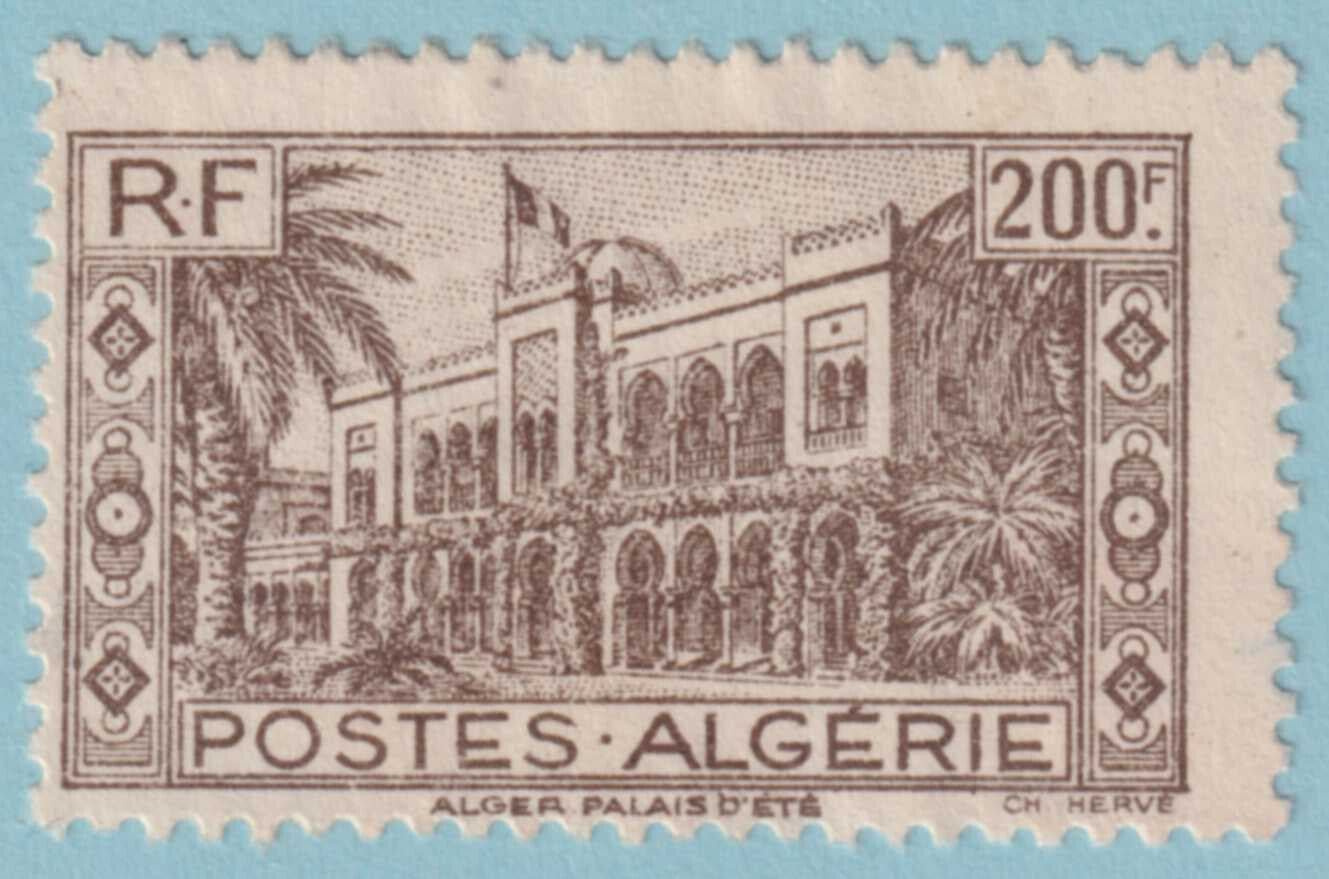 ALGERIA 171  MINT HINGED OG *  NO FAULTS VERY FINE! - PMO