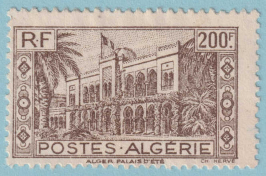 ALGERIA 171  MINT HINGED OG *  NO FAULTS VERY FINE! - PMO