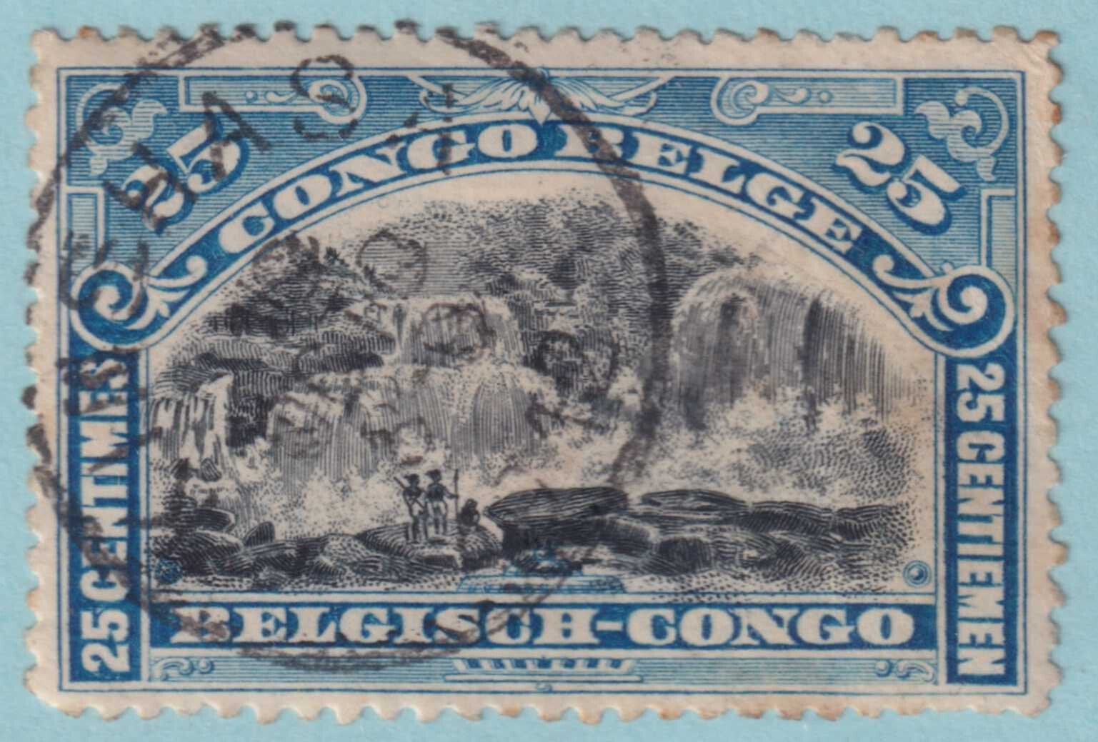 BELGIAN CONGO 49  USED - KINSHASA CANCEL - NO FAULTS VERY FINE! - DXS