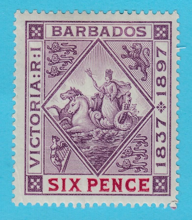 BARBADOS 86  MINT HINGED OG * NO FAULTS VERY FINE! - ZXT