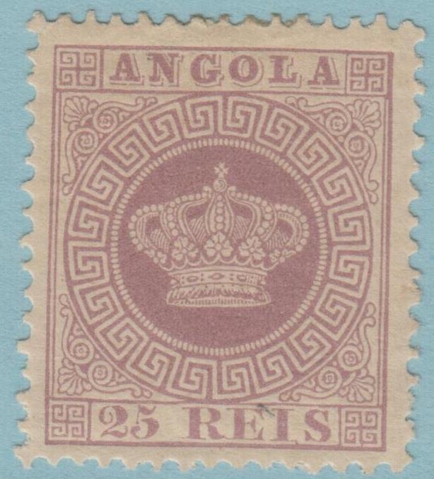 ANGOLA 12  MINT HEAVY HINGED OG * NO FAULTS EXTRA FINE! - VHK