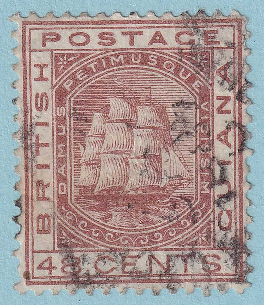 BRITISH GUIANA 78 USED NO FAULTS VERY FINE! MMB