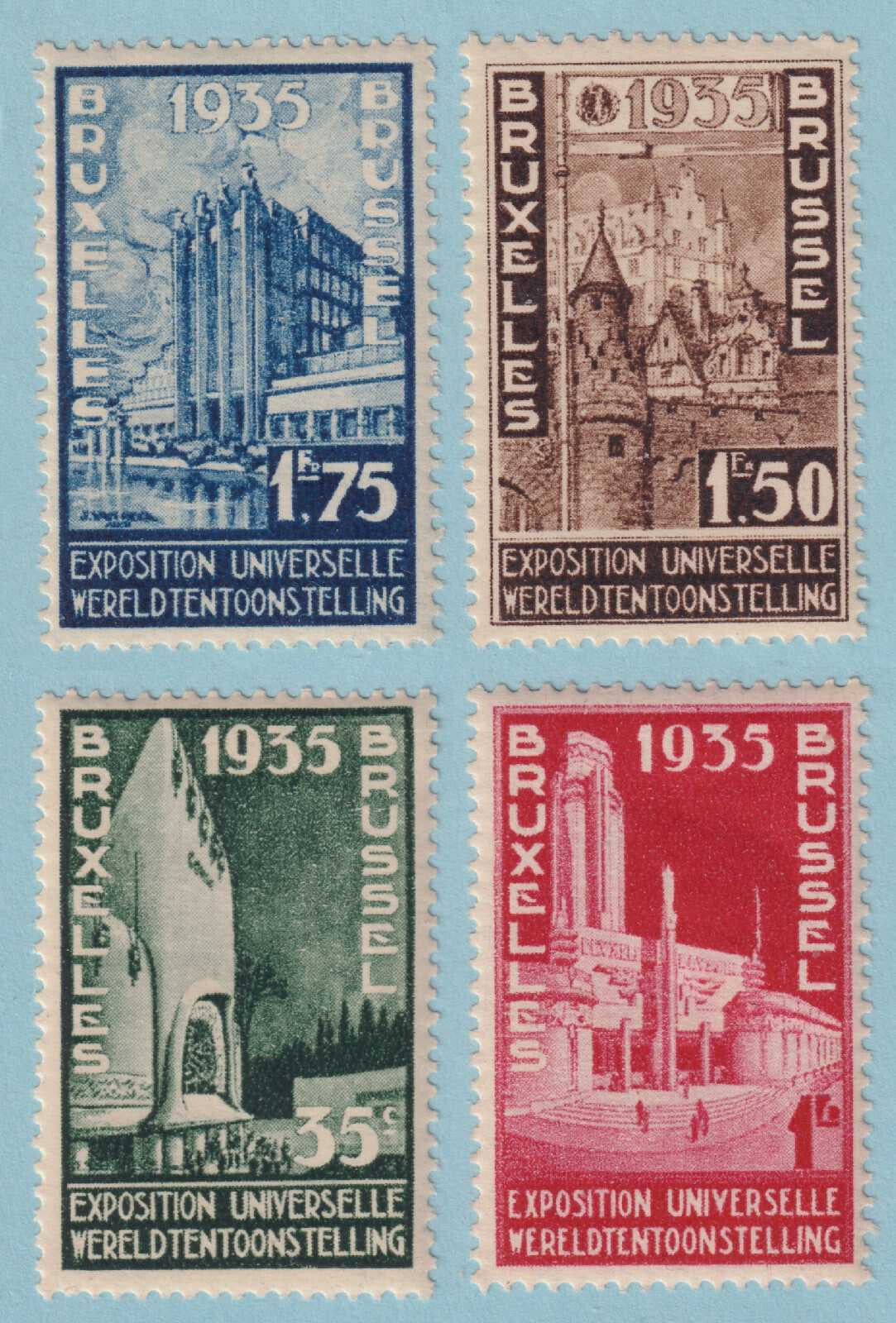 BELGIUM 258 - 261  MINT NEVER HINGED OG ** SET - NO FAULTS VERY FINE! - M869