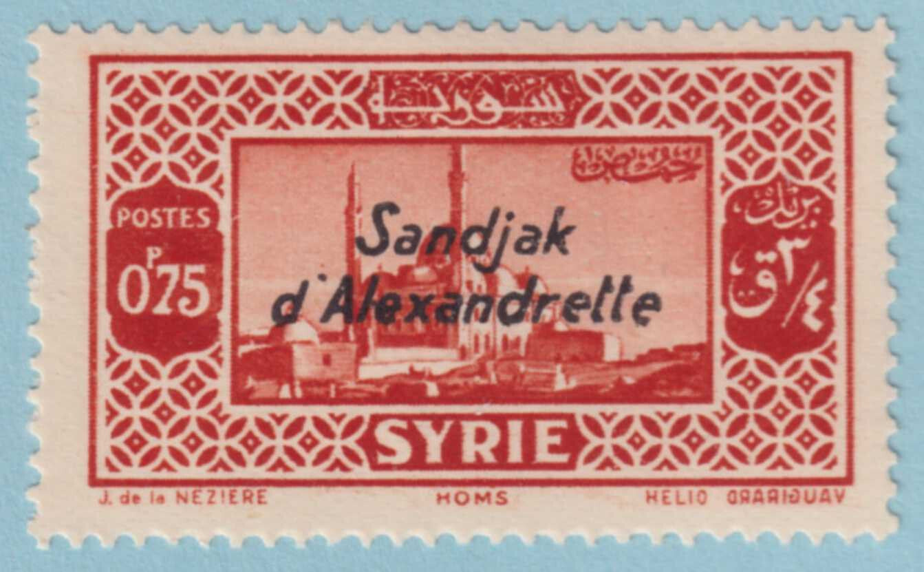 ALEXANDRETTA 10  MINT HINGED OG * NO FAULTS VERY FINE! - KDB