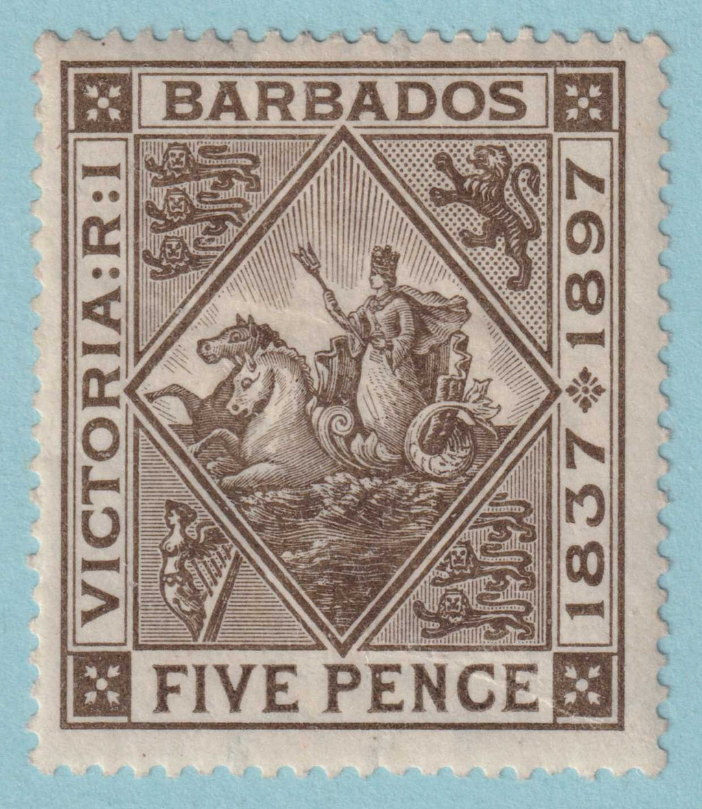 BARBADOS 85  MINT HINGED OG * NO FAULTS VERY FINE! - UNW