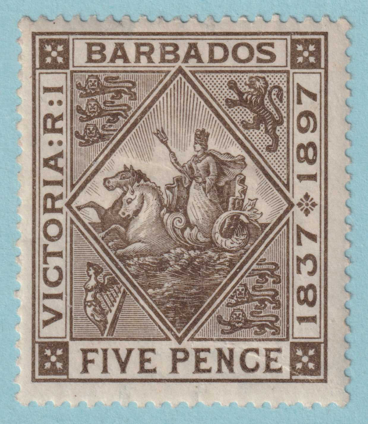 BARBADOS 85  MINT HINGED OG * NO FAULTS VERY FINE! - UNW