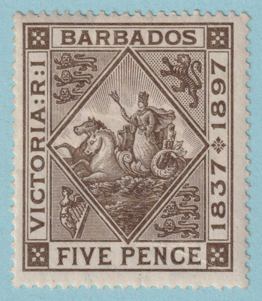 BARBADOS 85  MINT HINGED OG * NO FAULTS VERY FINE! - UNW