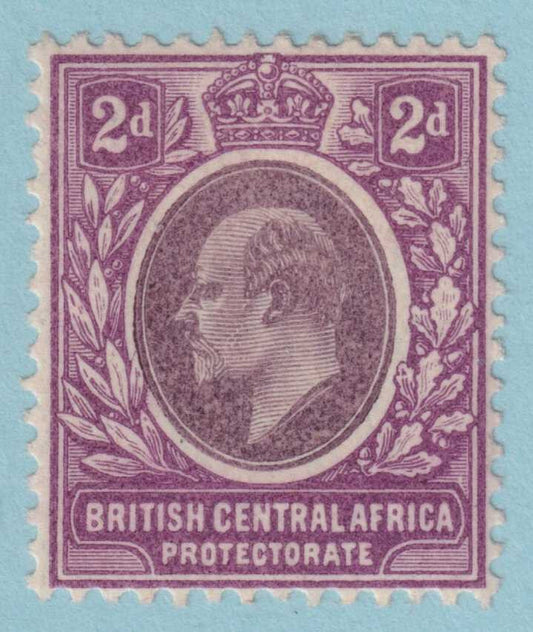 BRITISH CENTRAL AFRICA 61  MINT HINGED OG * NO FAULTS VERY FINE! - RGW