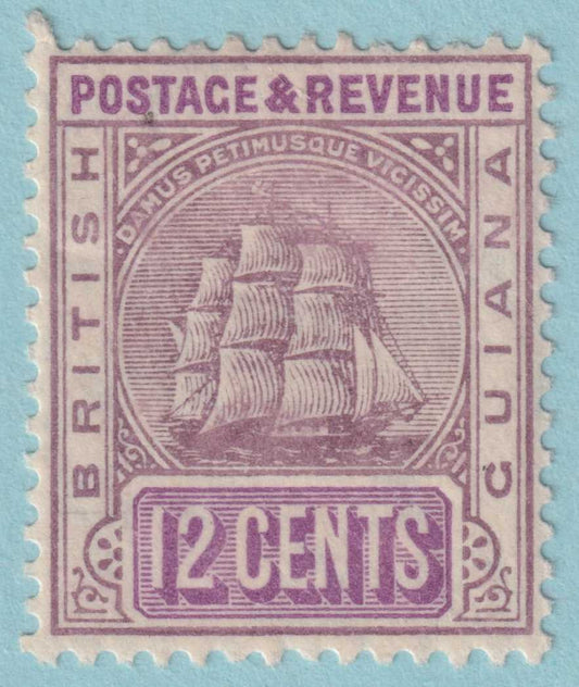 BRITISH GUIANA 165  MINT HINGE REMNANT OG * NO FAULTS VERY FINE! - RWG