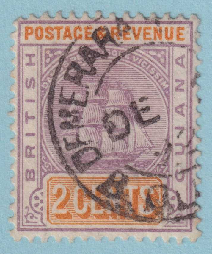 BRITISH GUIANA 132  USED - "DEMERARA" CANCEL - NO FAULTS VERY FINE! - JGG
