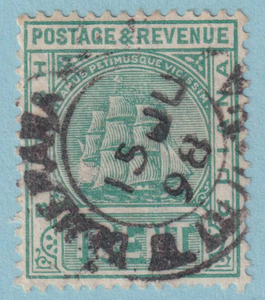BRITISH GUIANA 131  USED - "DEMERARA" CANCEL - NO FAULTS VERY FINE! - DIR