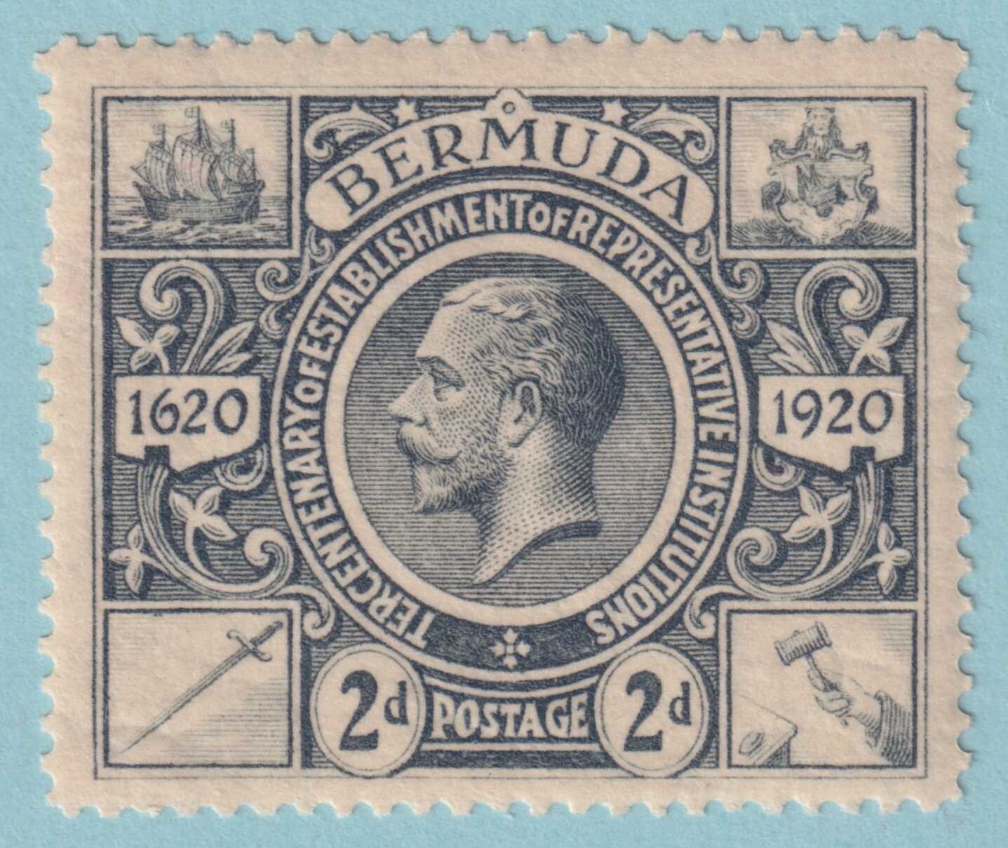 BERMUDA 74 MINT HINGED OG*  NO FAULTS VERY FINE! - HWZ