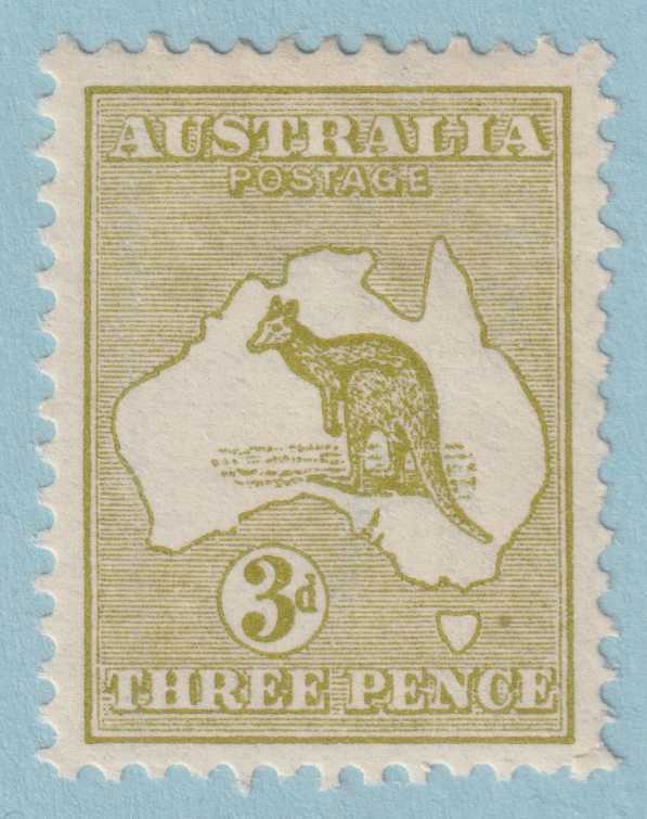 AUSTRALIA 5 MINT HINGED OG * NO FAULTS VERY FINE!  - GUH
