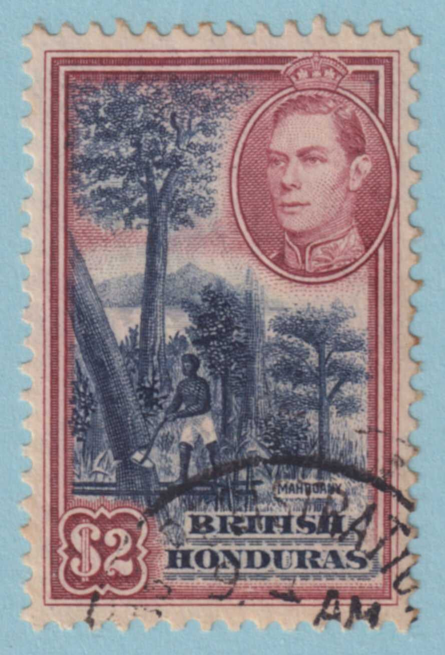 BRITISH HONDURAS 125  USED - NO FAULTS VERY FINE! - KEE