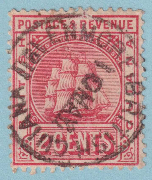 BRITISH GUIANA 172b  USED - "ENMORE"  CANCEL - NO FAULTS VERY FINE! - SUD